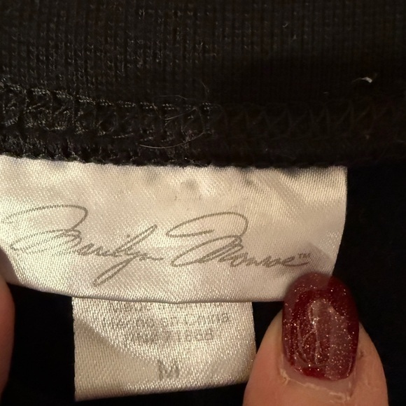 Marilyn Monroe Los Angelos Black Graphic Crew Neck Sweatshirt Size Medium - Picture 7 of 12